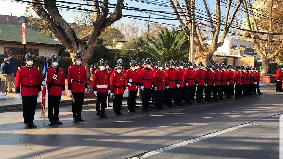 Cuerpo de Bomberos de Ñuñoa celebra 89 años de vida